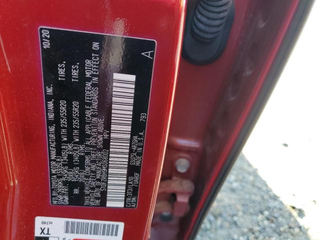 Photo 14 from auction – 2021 TOYOTA HIGHLANDER with VIN 5TDFZRBH9MS068002