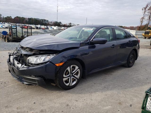 Photo 1 from auction – 2017 HONDA CIVIC LX with VIN 19XFC2F57HE077841