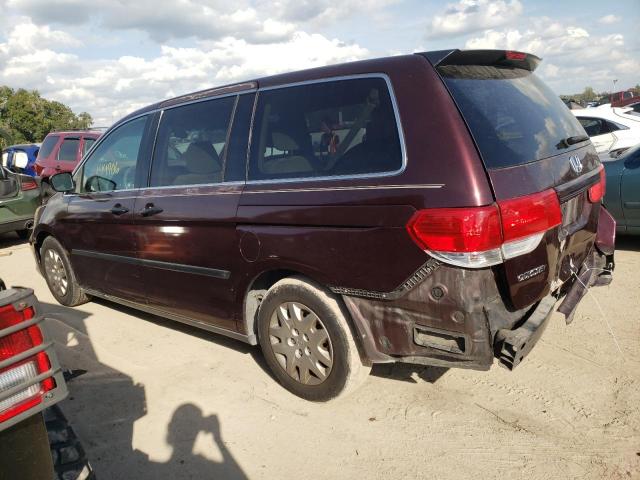 Photo 2 from auction – 2009 HONDA ODYSSEY LX with VIN 5FNRL38229B008699