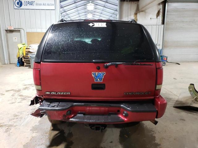 Photo 6 from auction – 2000 CHEVROLET BLAZER with VIN 1GNDT13W6Y2292596