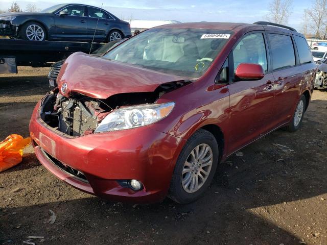 TOYOTA SIENNA XLE 2012 with VIN 5TDYK3DC2CS276720 - Photo from auction