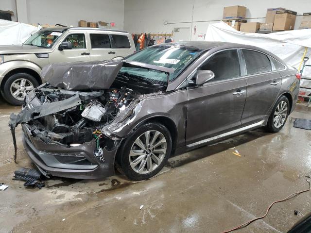 HYUNDAI SONATA SPO 2016 with VIN 5NPE34AF6GH389960 - Photo from auction