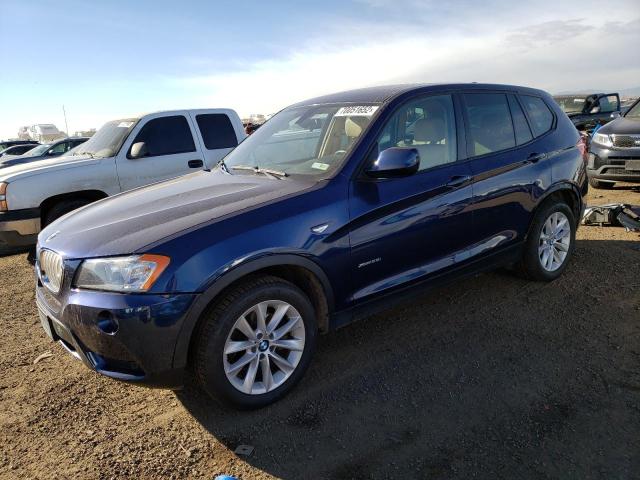BMW X3 2014 with VIN 5UXWX9C56E0D25777 - Photo from auction