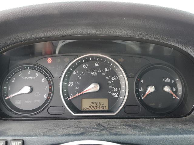 Photo 9 from auction – 2007 HYUNDAI SONATA GLS with VIN 5NPET46C17H259972
