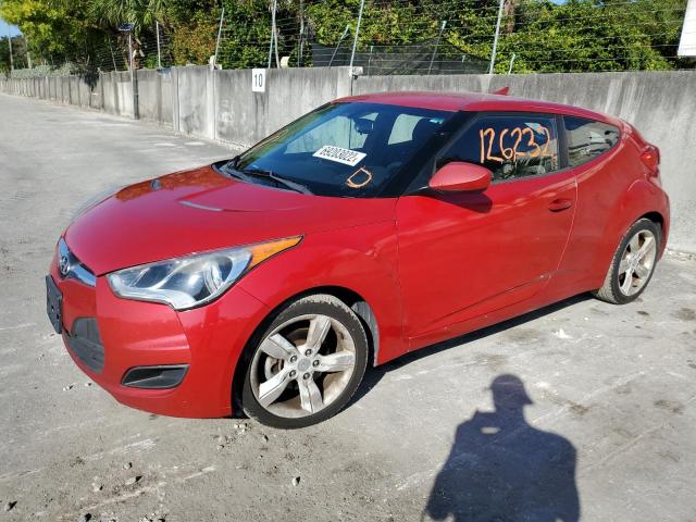 HYUNDAI VELOSTER 2014 with VIN KMHTC6ADXEU200999 - Photo from auction