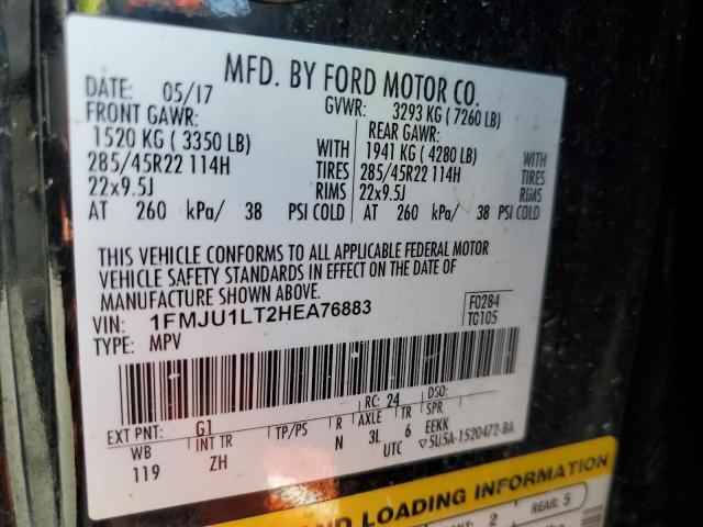 Photo 14 from auction – 2017 FORD EXPEDITION with VIN 1FMJU1LT2HEA76883