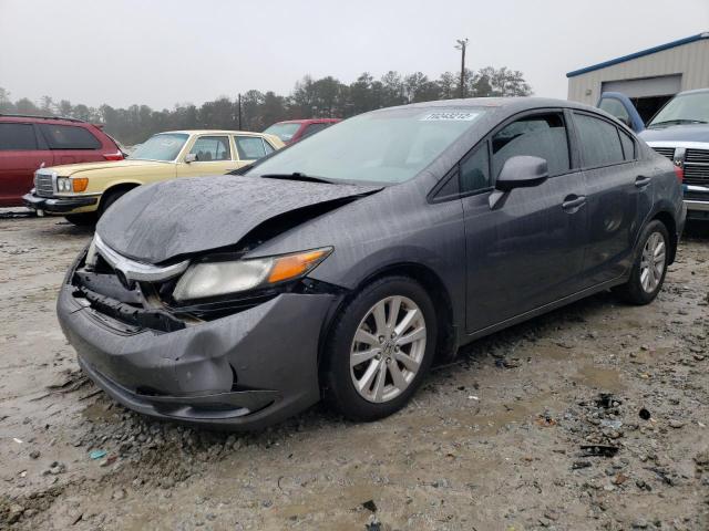HONDA CIVIC EXL 2012 with VIN 19XFB2F97CE050170 - Photo from auction