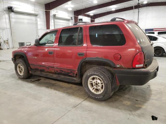 Photo 2 from auction – 2000 DODGE DURANGO with VIN 1B4HS28N0YF263538
