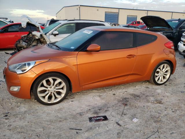 HYUNDAI VELOSTER 2012 with VIN KMHTC6ADXCU077654 - Photo from auction