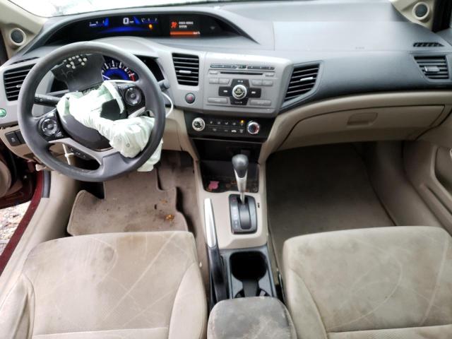 Photo 8 from auction – 2012 HONDA CIVIC EX with VIN 19XFB2F88CE104440