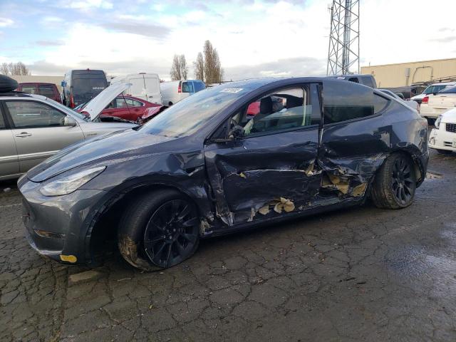 TESLA MODEL Y 2021 with VIN 5YJYGDEE8MF298735 - Photo from auction