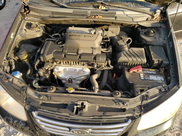 Photo 11 from auction – 2007 KIA SPECTRA EX with VIN KNAFE121X75481487