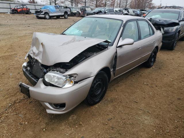 TOYOTA COROLLA CE 2001 with VIN 2T1BR12E01C421253 - Photo from auction