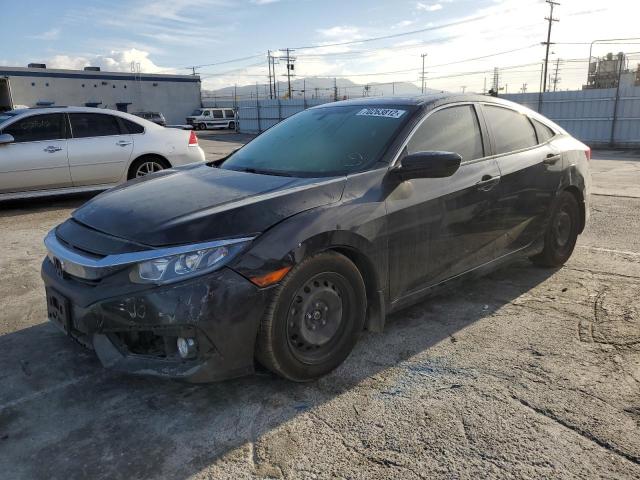 HONDA CIVIC EX 2018 with VIN JHMFC1F39JX014494 - Photo from auction