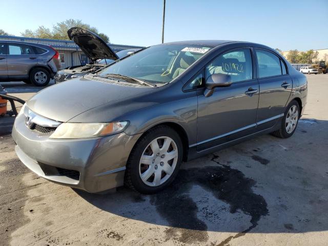 HONDA CIVIC LX 2010 with VIN 2HGFA1F51AH578378 - Photo from auction