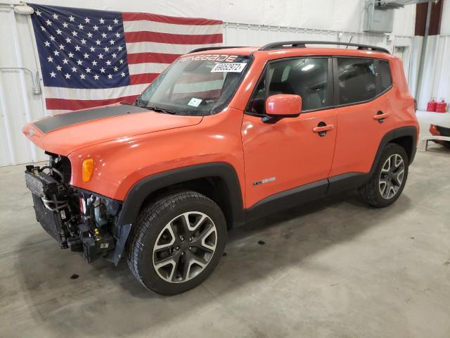 JEEP RENEGADE L 2016 with VIN ZACCJBBTXGPD03868 - Photo from auction