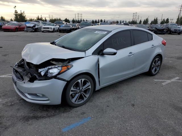 KIA FORTE EX 2014 with VIN KNAFX4A81E5195065 - Photo from auction
