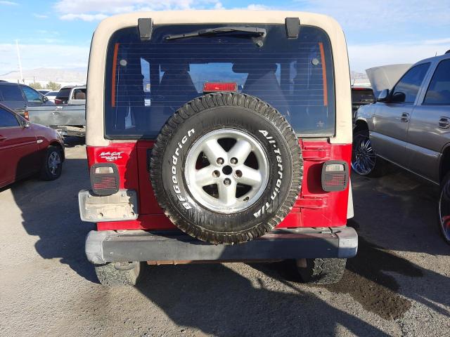 Photo 6 from auction – 2001 JEEP WRANGLER / with VIN 1J4FA49S51P352934