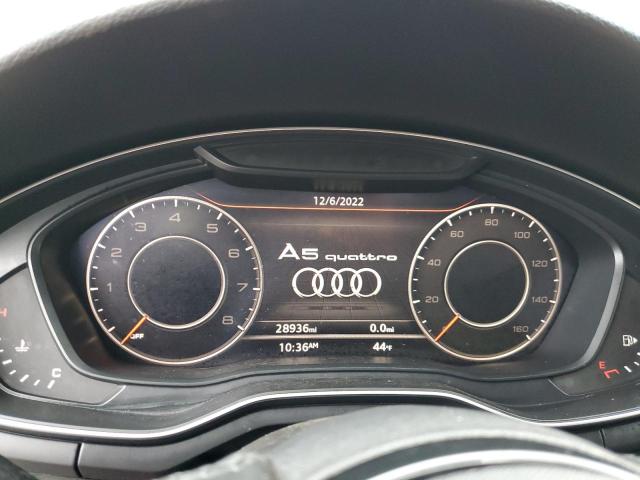 Photo 9 from auction – 2019 AUDI A5 PREMIUM with VIN WAUENCF55KA020895