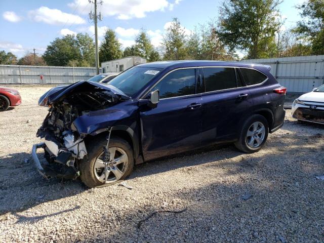 TOYOTA HIGHLANDER 2022 with VIN 5TDZARAH3NS512840 - Photo from auction