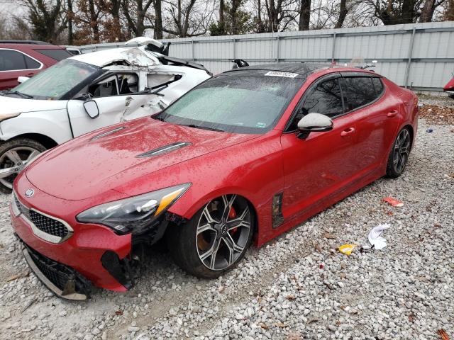 KIA STINGER GT 2018 with VIN KNAE55LC5J6011677 - Photo from auction