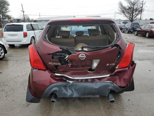 Photo 6 from auction – 2007 NISSAN MURANO SL with VIN JN8AZ08W77W654072