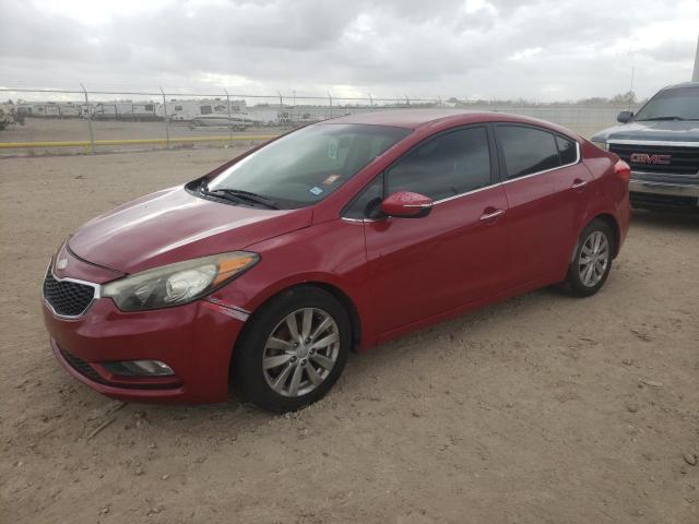 KIA FORTE EX 2014 with VIN KNAFX4A88E5051870 - Photo from auction