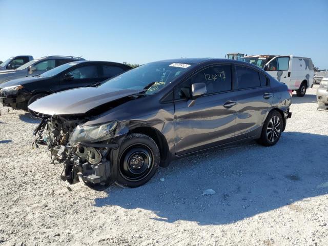HONDA CIVIC EXL 2013 with VIN 19XFB2F90DE032160 - Photo from auction