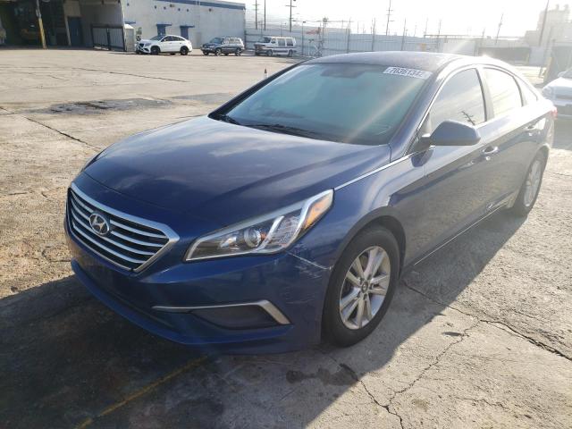 HYUNDAI SONATA SE 2016 with VIN 5NPE24AF5GH358721 - Photo from auction