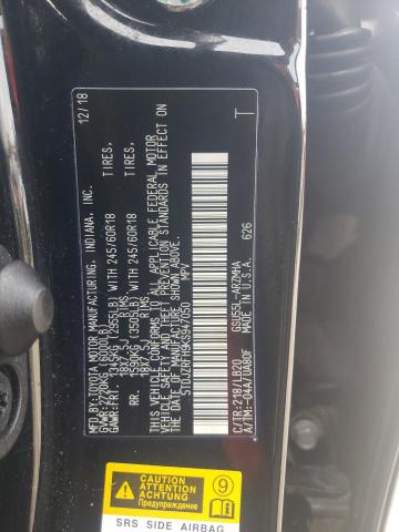Photo 14 from auction – 2019 TOYOTA HIGHLANDER with VIN 5TDJZRFH9KS947050