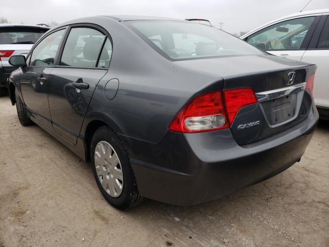 Photo 2 from auction – 2009 HONDA CIVIC VP with VIN 19XFA16369E030087