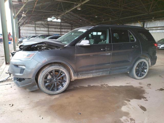 FORD EXPLORER X 2018 with VIN 1FM5K7D81JGA76808 - Photo from auction