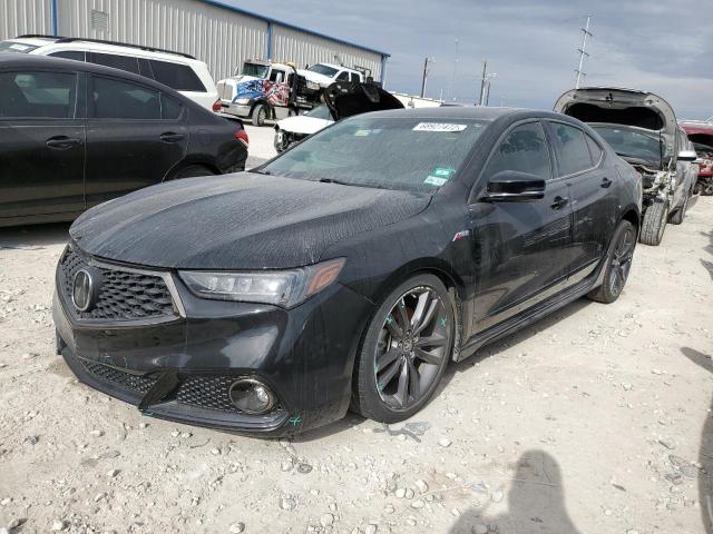ACURA TLX TECH+A 2018 with VIN 19UUB2F63JA011364 - Photo from auction