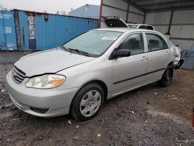TOYOTA COROLLA CE 2003 with VIN 2T1BR32E23C008328 - Photo from auction