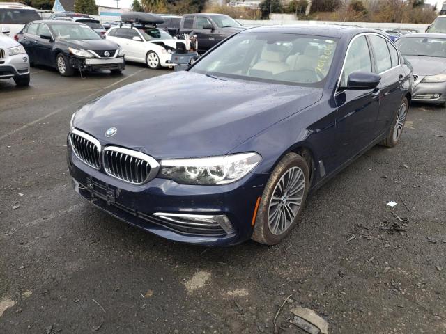 BMW 540 I 2018 with VIN WBAJE5C52JWA93127 - Photo from auction