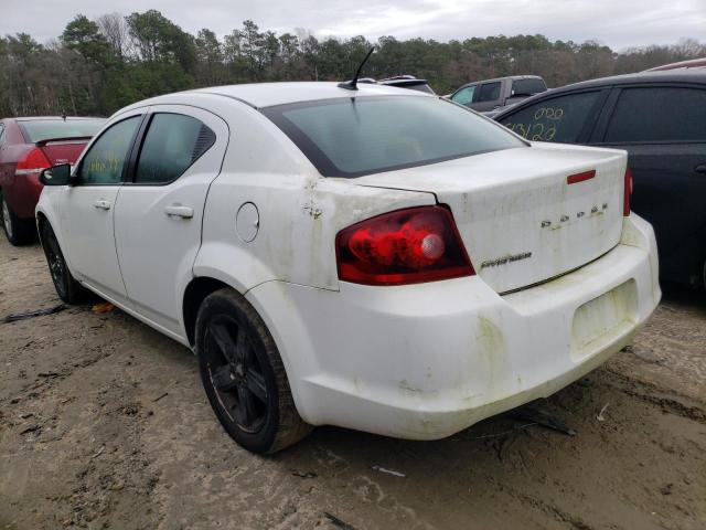 Photo 2 from auction – 2013 DODGE AVENGER SE with VIN 1C3CDZAB6DN626719