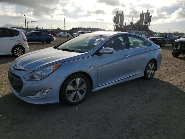HYUNDAI SONATA HYB 2012 with VIN KMHEC4A49CA031439 - Photo from auction