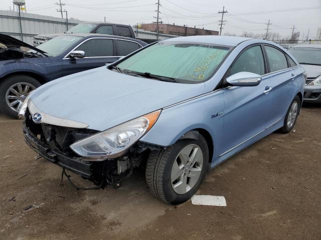 HYUNDAI SONATA HYB 2012 with VIN KMHEC4A45CA020020 - Photo from auction