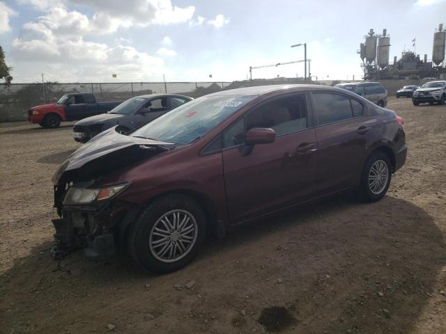 HONDA CIVIC LX 2014 with VIN 19XFB2F50EE227691 - Photo from auction