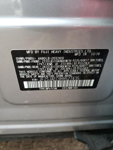 Photo 14 from auction – 2017 SUBARU FORESTER 2 with VIN JF2SJAEC9HH527435