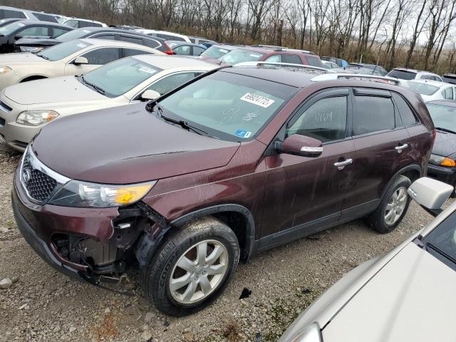 KIA SORENTO BA 2012 with VIN 5XYKT3A69CG267947 - Photo from auction
