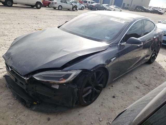 TESLA MODEL S 2017 with VIN 5YJSA1E28HF228993 - Photo from auction