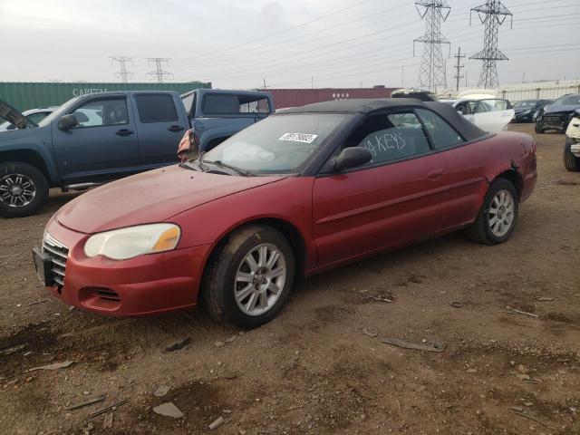 Photo 1 from auction – 2004 CHRYSLER SEBRING LX with VIN 1C3EL45R54N161890