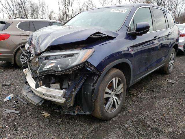 HONDA PILOT EXL 2018 with VIN 5FNYF6H50JB070525 - Photo from auction