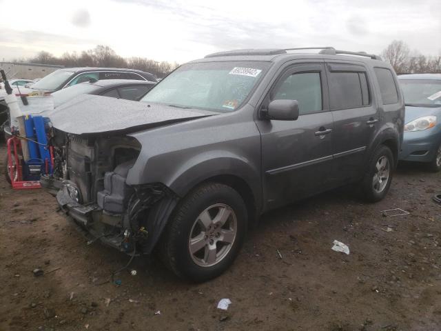 HONDA PILOT EXL 2011 with VIN 5FNYF4H55BB076133 - Photo from auction
