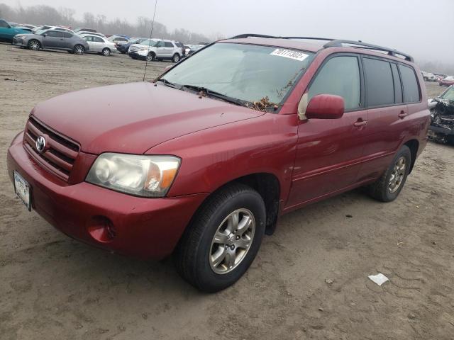 TOYOTA HIGHLANDER 2006 with VIN JTEDP21A860105356 - Photo from auction