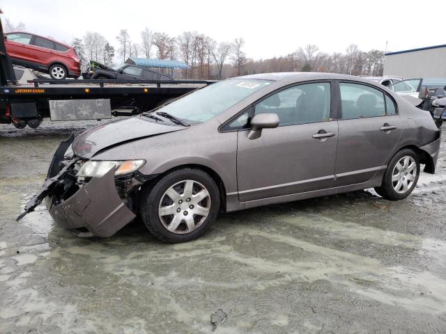 HONDA CIVIC LX-S 2011 with VIN 19XFA1F6XBE001921 - Photo from auction