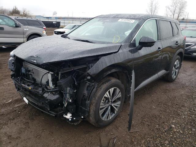 NISSAN ROGUE SV 2021 with VIN 5N1AT3BB1MC768808 - Photo from auction