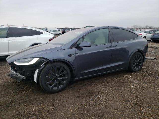 TESLA MODEL X 2022 with VIN 7SAXCAE55NF356665 - Photo from auction
