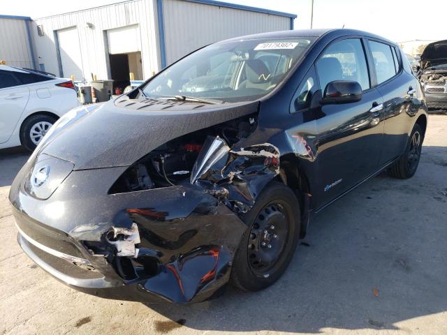 NISSAN LEAF S 2016 with VIN 1N4AZ0CP7GC302371 - Photo from auction